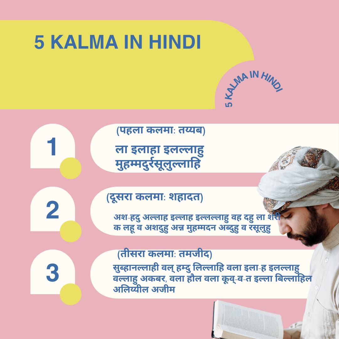 5 kalma in hindi